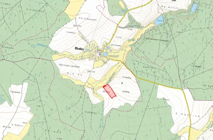 Prodej pole, Bludov, 13362 m2