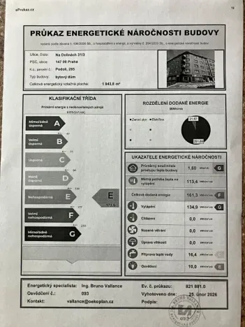 Prodej bytu 3+kk, Praha - Podolí, Na dolinách, 86 m2