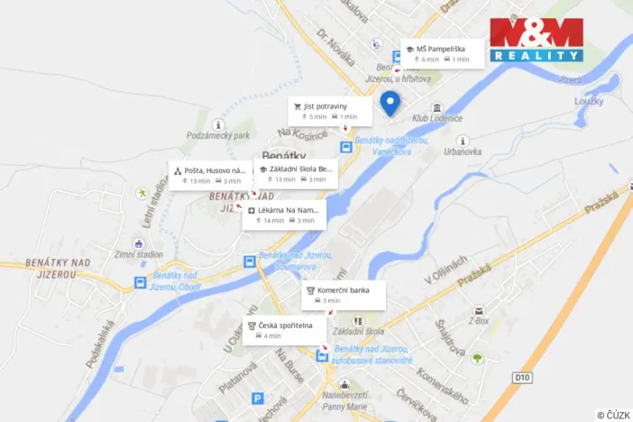 Prodej bytu 3+1, Benátky nad Jizerou - Benátky nad Jizerou I, Krouského, 80 m2