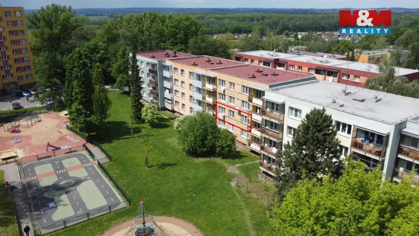 Prodej bytu 2+1, Ostrava - Výškovice, Lumírova, 57 m2