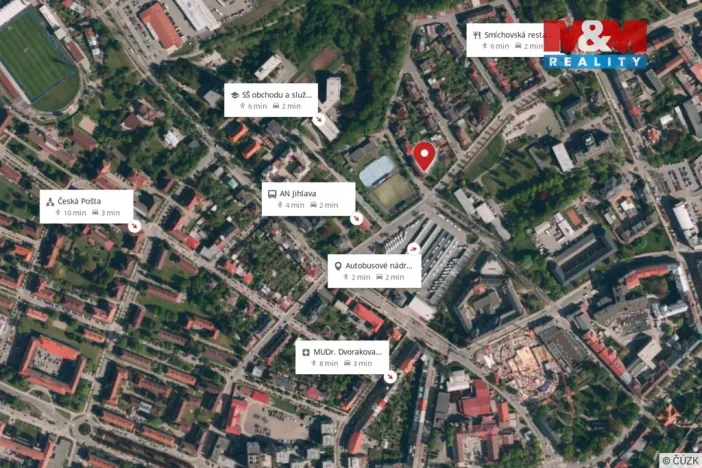 Prodej bytu 2+1, Jihlava, Fritzova, 54 m2