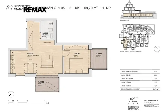 Prodej bytu 2+kk, Rokytnice nad Jizerou, 48 m2