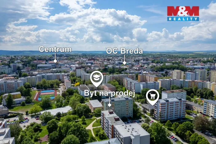 Prodej bytu 1+1, Opava - Kateřinky, Šrámkova, 38 m2