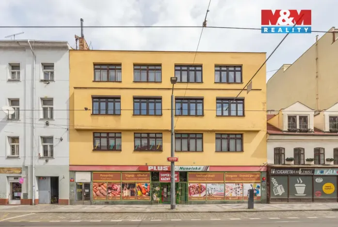 Prodej atypického bytu, Praha, Nuselská, 171 m2