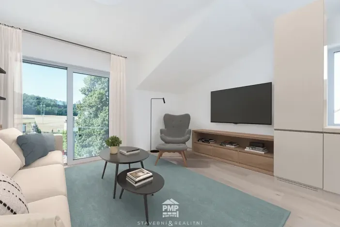 Prodej bytu 3+kk, Nebovidy, 76 m2