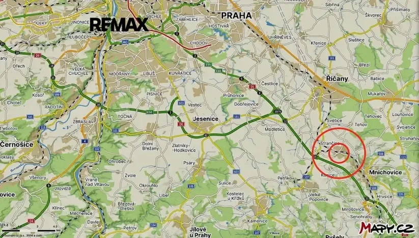 Pronájem bytu 2+kk, Strančice, Náměstí Emila Kolbena, 60 m2