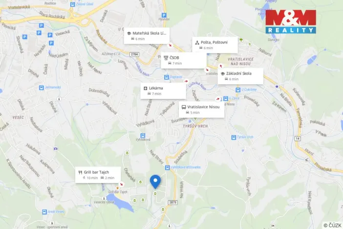 Prodej chalupy, Liberec - Liberec XXV-Vesec, Borůvková, 62 m2
