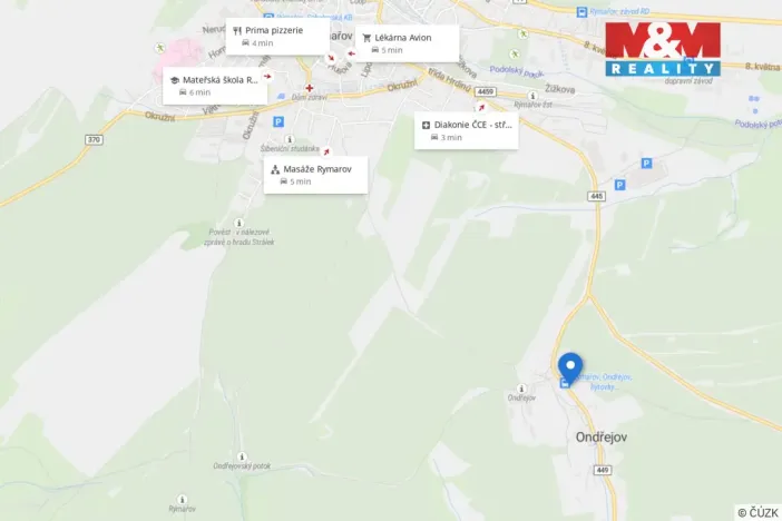 Pronájem rodinného domu, Rýmařov - Ondřejov, 72 m2