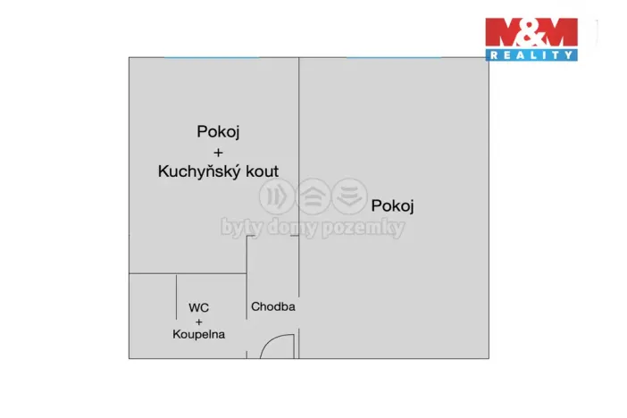 Pronájem bytu 1+1, Karviná - Hranice, Kašparova, 37 m2