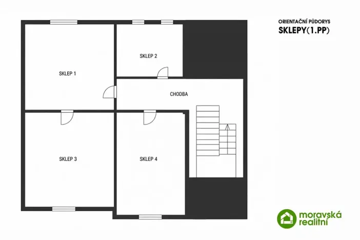 Prodej rodinného domu, Moravský Krumlov, Zahradní, 200 m2