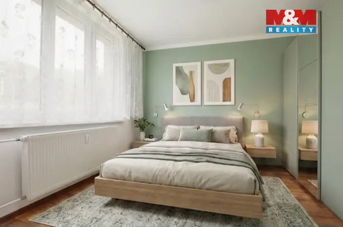 Prodej bytu 3+1, Chomutov, Kamenná, 60 m2