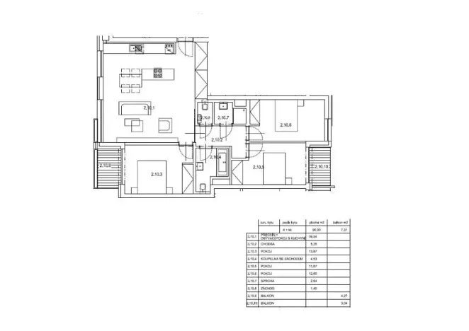 Pronájem bytu 4+kk, Praha - Žižkov, Prokopova, 91 m2