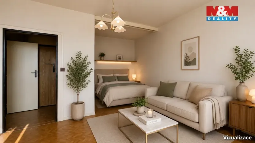 Prodej bytu 1+1, Hodonín, Vřesová, 32 m2