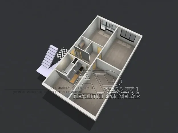 Prodej bytu 3+1, České Budějovice, Nádražní, 80 m2