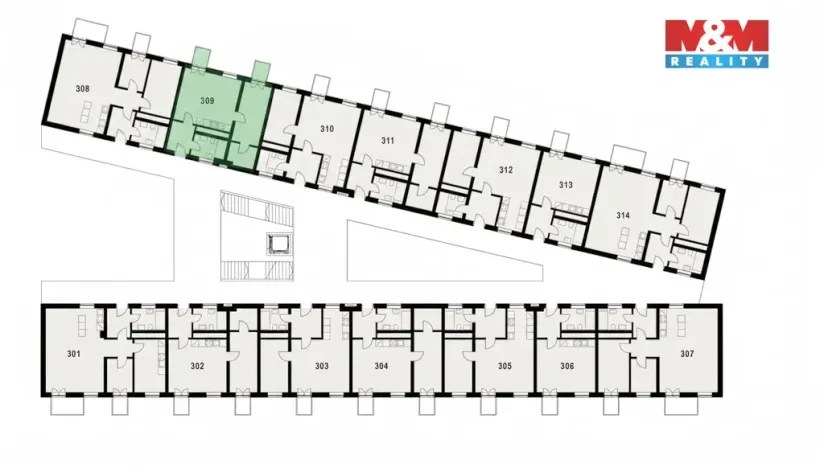 Prodej bytu 2+kk, Svitavy - Předměstí, Říční, 54 m2