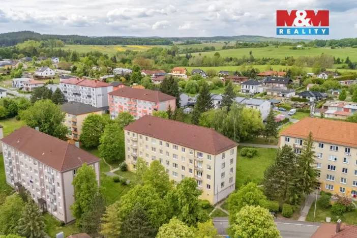 Prodej bytu 3+1, Tachov, Školní, 62 m2