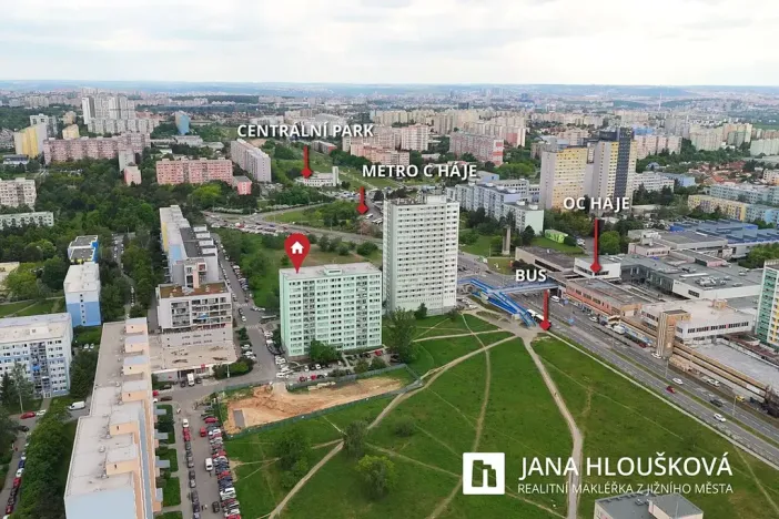 Prodej bytu 2+kk, Praha - Háje, Steinerova, 42 m2
