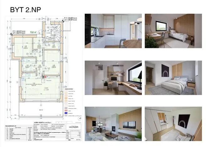 Prodej bytu 3+kk, Zlín, Vršava II, 96 m2