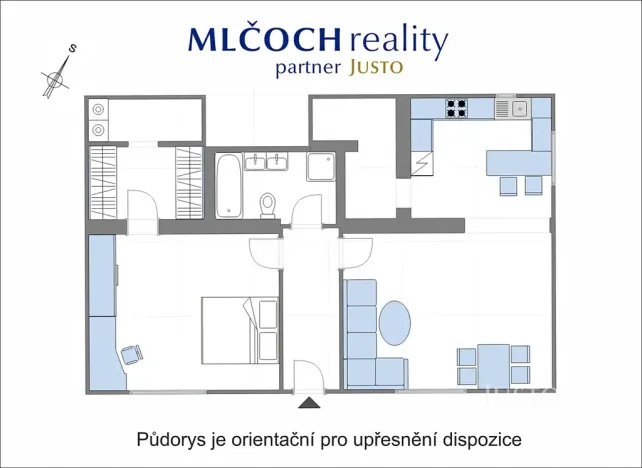Prodej bytu 2+1, Brno, Kosatcová, 80 m2
