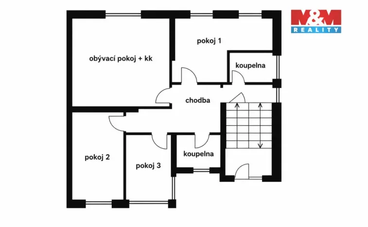 Prodej bytu 4+kk, Praha - Ruzyně, Duchcovská, 77 m2