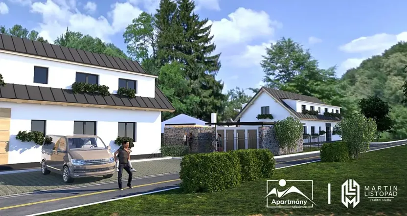 Prodej apartmánu, Mikulovice, 41 m2