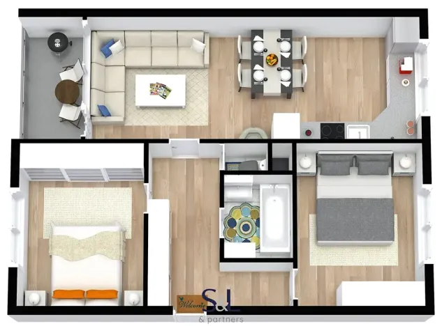 Pronájem bytu 3+kk, Česká Lípa, Klášterní, 70 m2