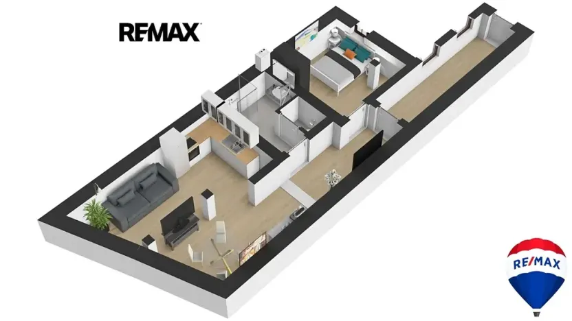 Pronájem bytu 2+1, Česká Lípa, Škroupovo náměstí, 75 m2