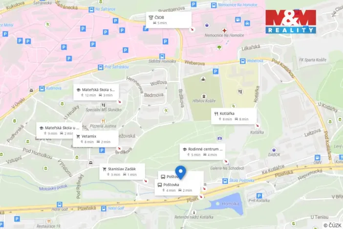 Prodej bytu 2+kk, Praha - Košíře, Zahradníčkova, 47 m2