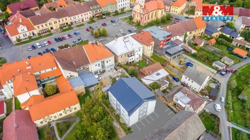 Pronájem bytu 2+kk, Radnice, Na Potocích, 57 m2