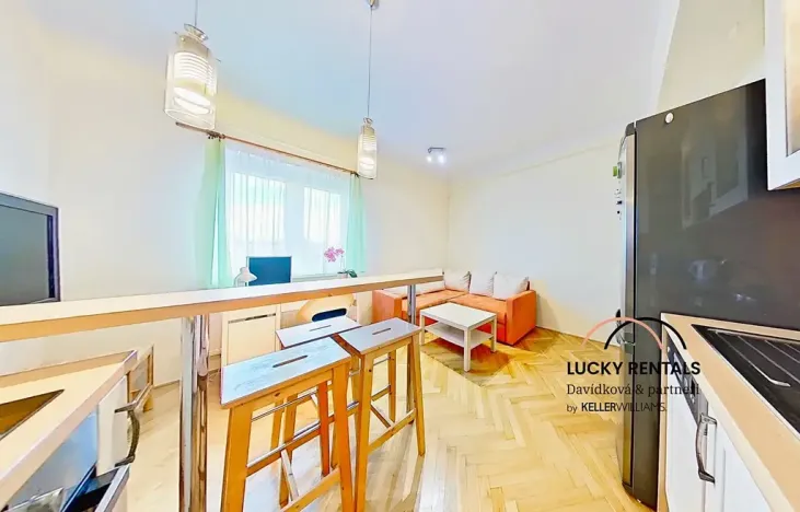 Pronájem bytu 2+kk, Praha - Žižkov, Hartigova, 40 m2