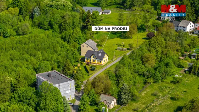 Prodej rodinného domu, Nové Město pod Smrkem - Hajniště, 266 m2