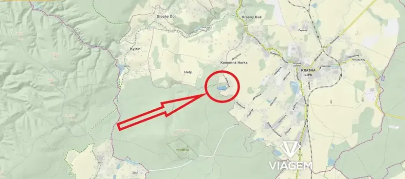 Prodej pole, Krásná Lípa, 12030 m2