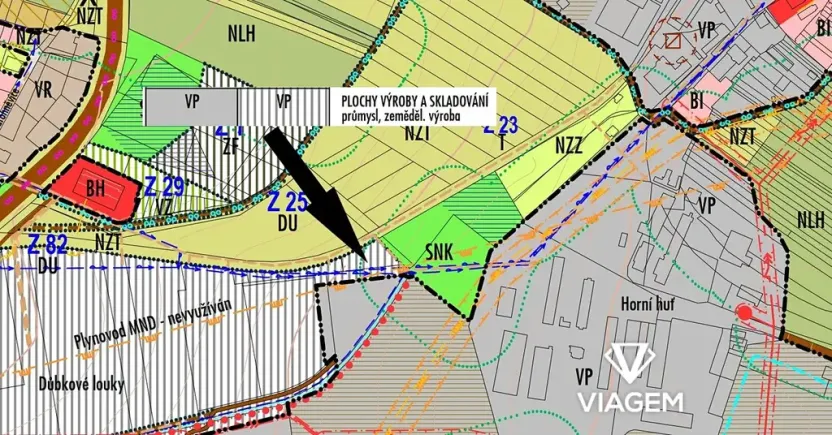 Prodej podílu pole, Dubňany, 596 m2