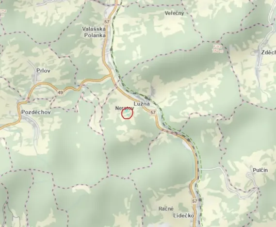 Prodej lesa, Lužná, 3755 m2