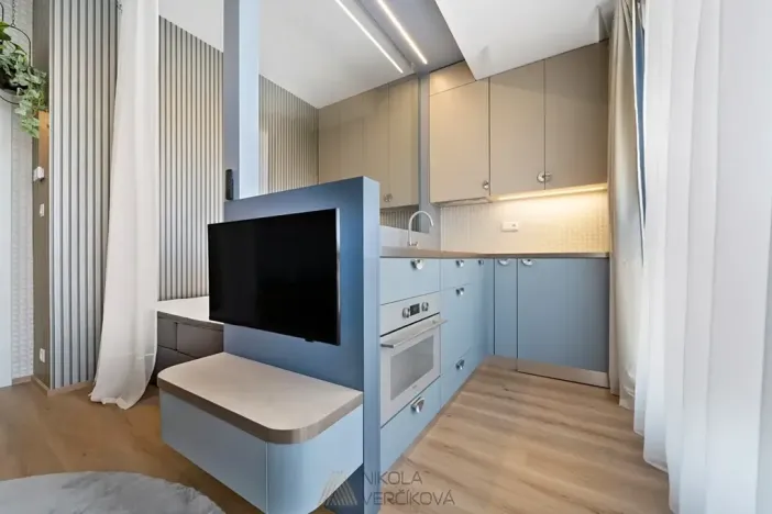 Pronájem bytu 1+kk, Brno, Rybářská, 27 m2