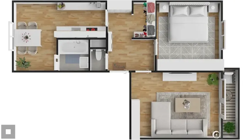 Prodej bytu 2+1, Tišnov, Halasova, 51 m2