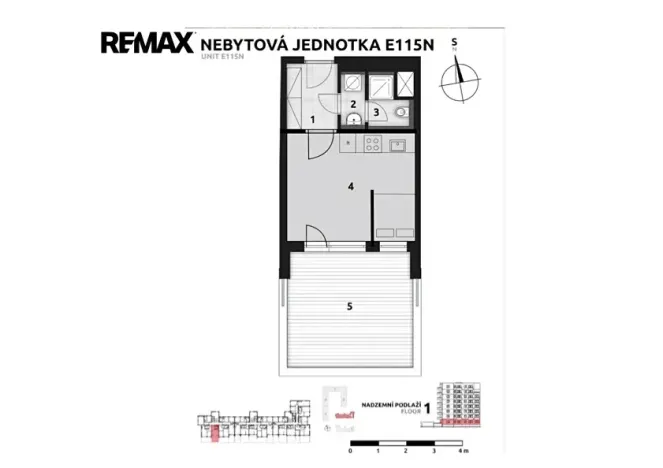 Pronájem bytu 1+kk, Praha - Hostivař, Arnošta Staňka, 29 m2