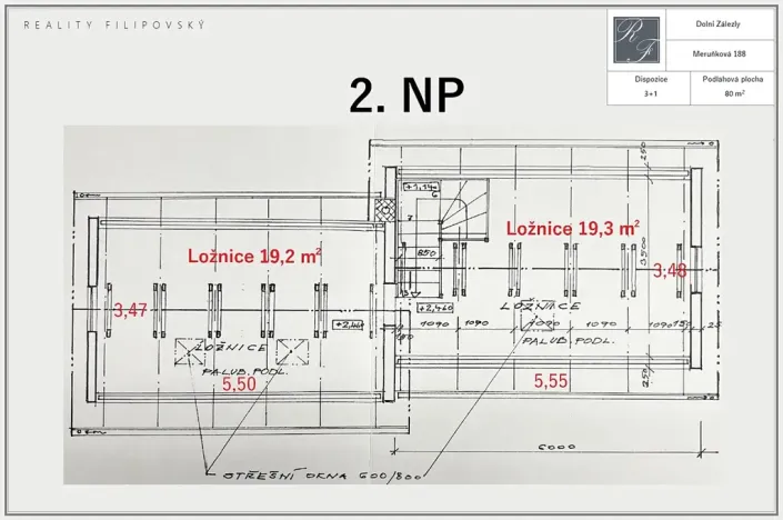 Prodej rodinného domu, Dolní Zálezly, Meruňková, 80 m2