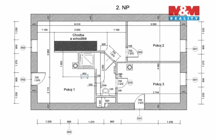 Pronájem rodinného domu, Náchod - Jizbice, 149 m2