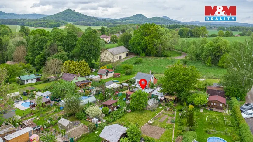 Prodej zahrady, Česká Lípa - Častolovice, 253 m2