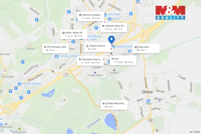 Prodej bytu 3+1, Chomutov, Jirkovská, 62 m2