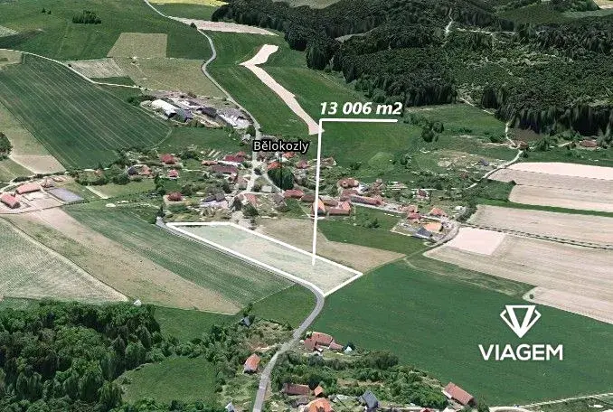 Prodej podílu pole, Sázava, 2167 m2