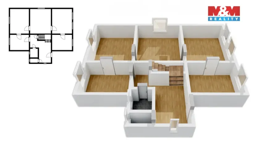 Prodej bytu 4+1, Karviná - Lázně Darkov, Lázeňský park, 87 m2