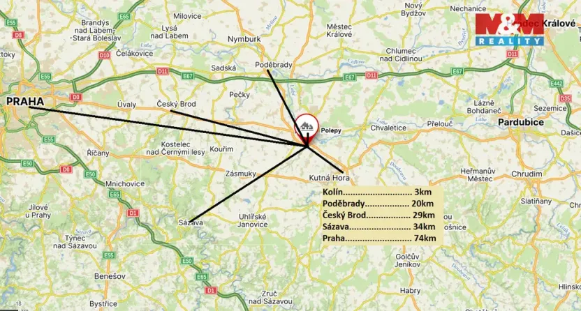 Prodej komerčního pozemku, Kolín - Kolín I, 3203 m2