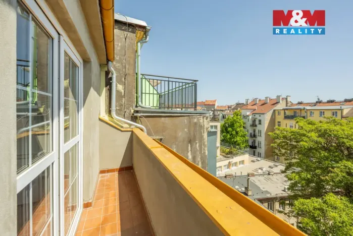 Pronájem bytu 1+1, Praha - Vinohrady, Záhřebská, 88 m2