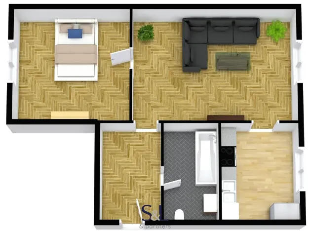 Prodej bytu 2+1, Nový Bor, Brigádníků, 52 m2