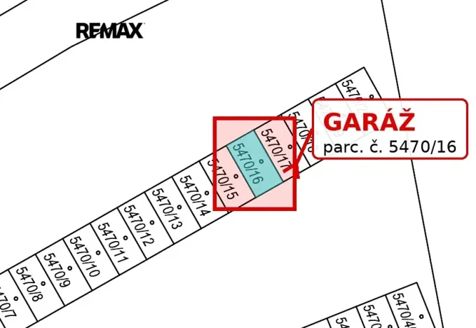 Prodej garáže, Česká Lípa, 20 m2