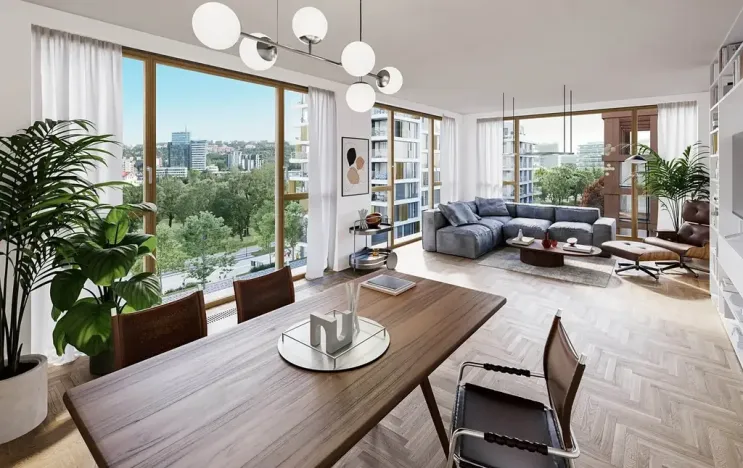 Prodej bytu 3+kk, Praha - Karlín, Sokolova, 80 m2