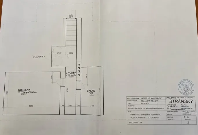 Prodej ubytování, Mladkov, 550 m2