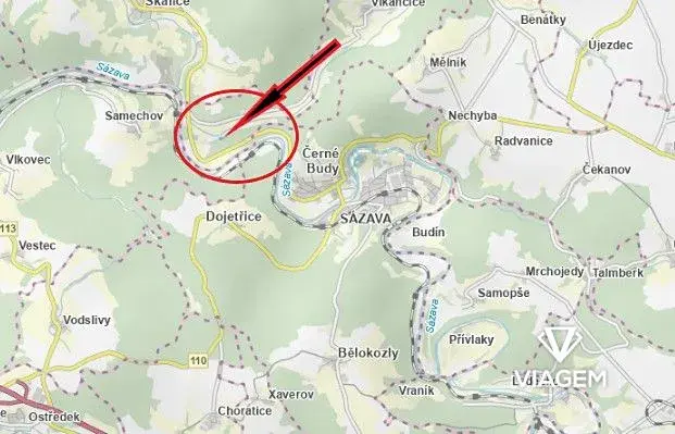 Prodej zahrady, Vlkančice, 1395 m2